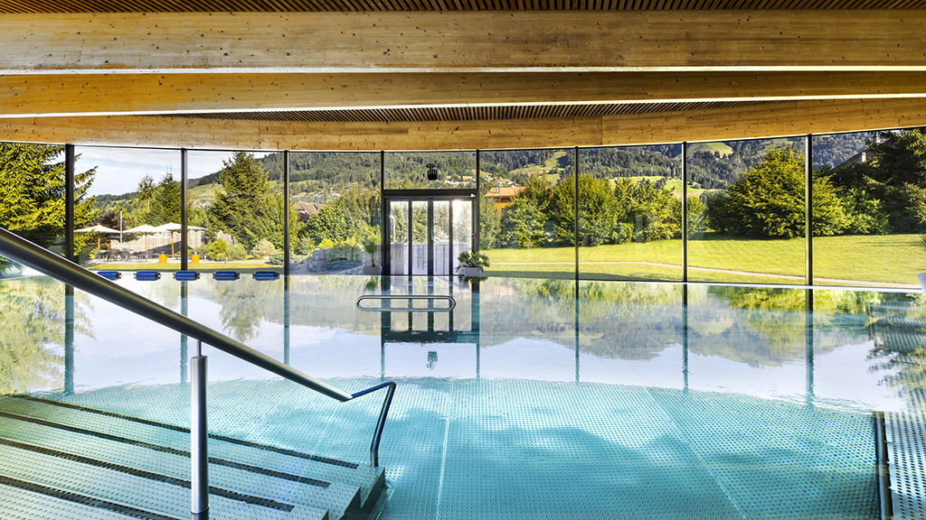 Piscine du centre sportif.